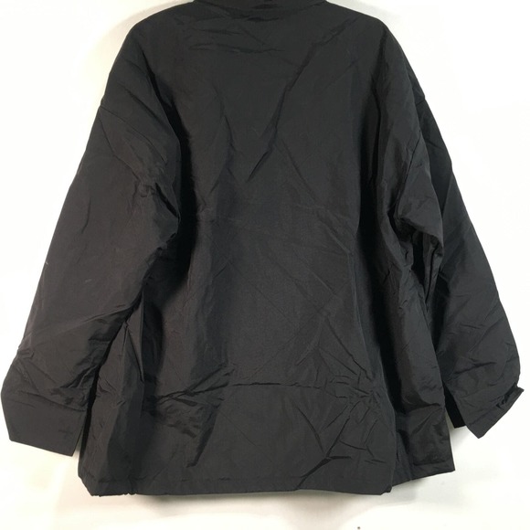 Pretty Little Thing Longline Quilted Shacket, Women's Size 12 US - Black - Picture 13 of 13